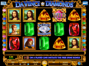 Da Vinci Diamonds Slot